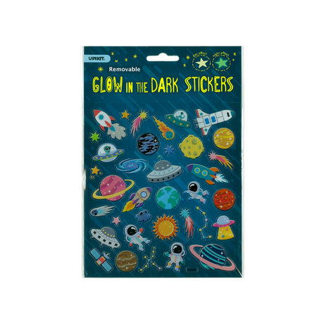 Stickers GID Space Rockets 15x17cm image 0