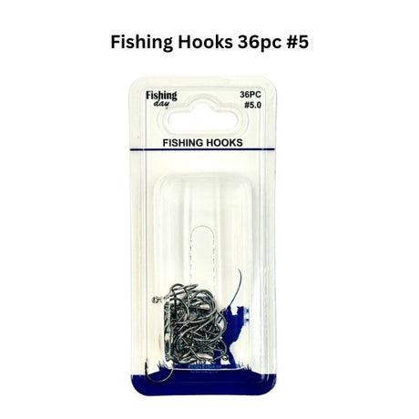 Fishing Hooks 36pc #5 image 0