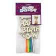 Craft DYO Birthday Cake Topper image 0