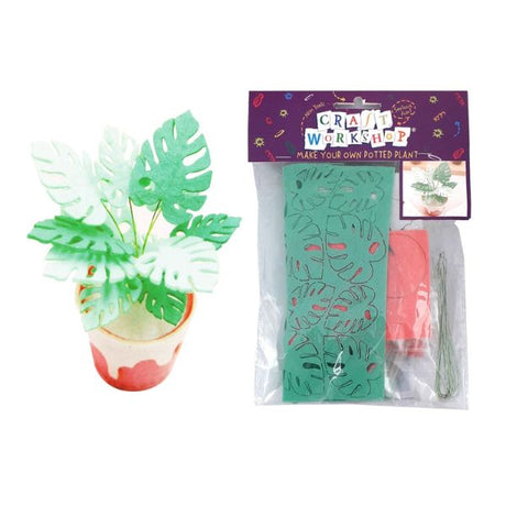 Craft DYO Felt Potted Plant 14cm image 0