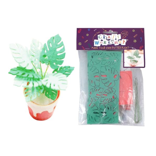 Craft DYO Felt Potted Plant 14cm image 0