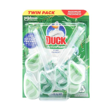 DUCK PK2 x 38.6g ACTIVE FOAM TOILET CAGE PINE FOREST image 0
