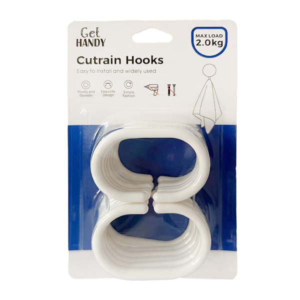 Cutrain Hooks 58mm 12pc image 0