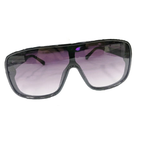Sunglasses - Futuristic Round Black image 0