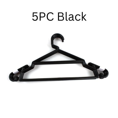 Plastic Coat Hangers 5pcs image 0