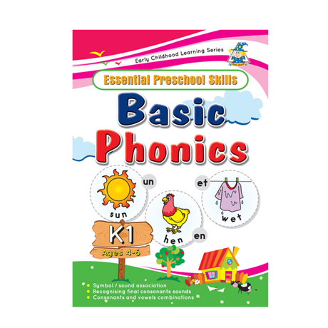Greenhill Activity Book 4-6 Yr Basic Phonics image 0