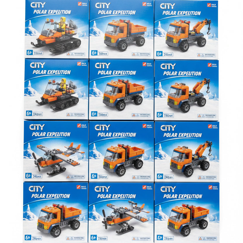 Arctic Exploration Mini Building Blocks Toy