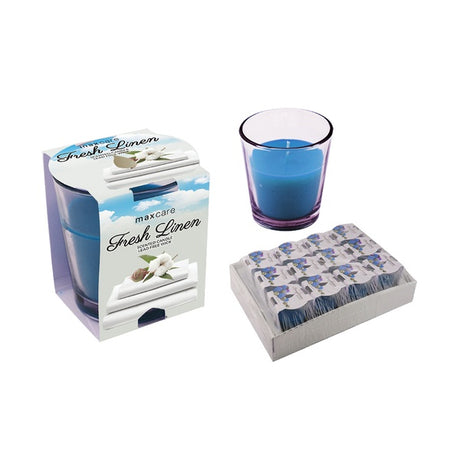MC Scented Candle in Tumbler 85gms Fresh Linen image 0