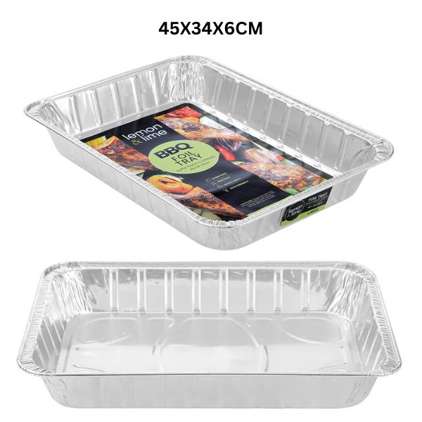 FOIL TRAY LARGE 45X34X6CM image 0
