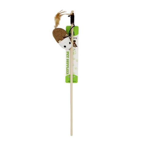 Cat Teaser Wand - Mouse image 0