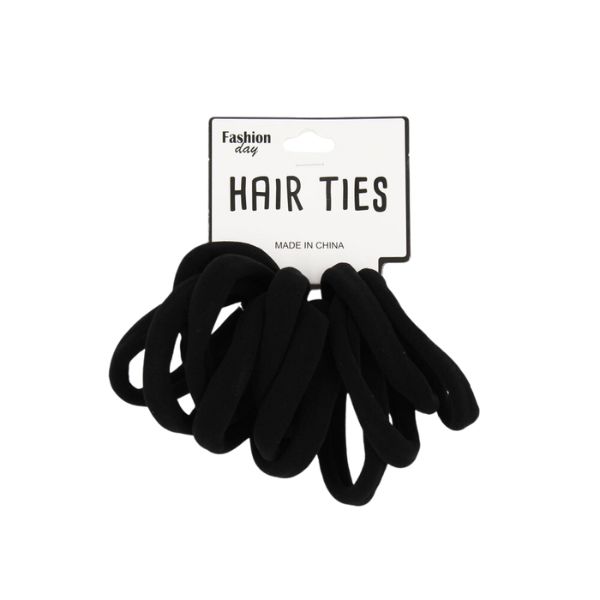 Hair Ties 6.5cm 12pc image 0