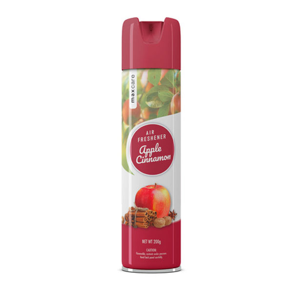 Maxcare Air Freshener Spray Apple Cinnamon 200g image 0