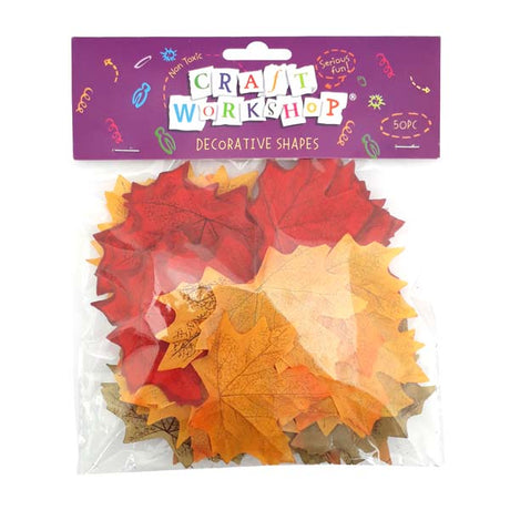 Craft Fabric Leaves 50pc image 0