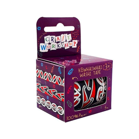 Washi Tape Kowhaiwhai 3 rolls 5m image 0