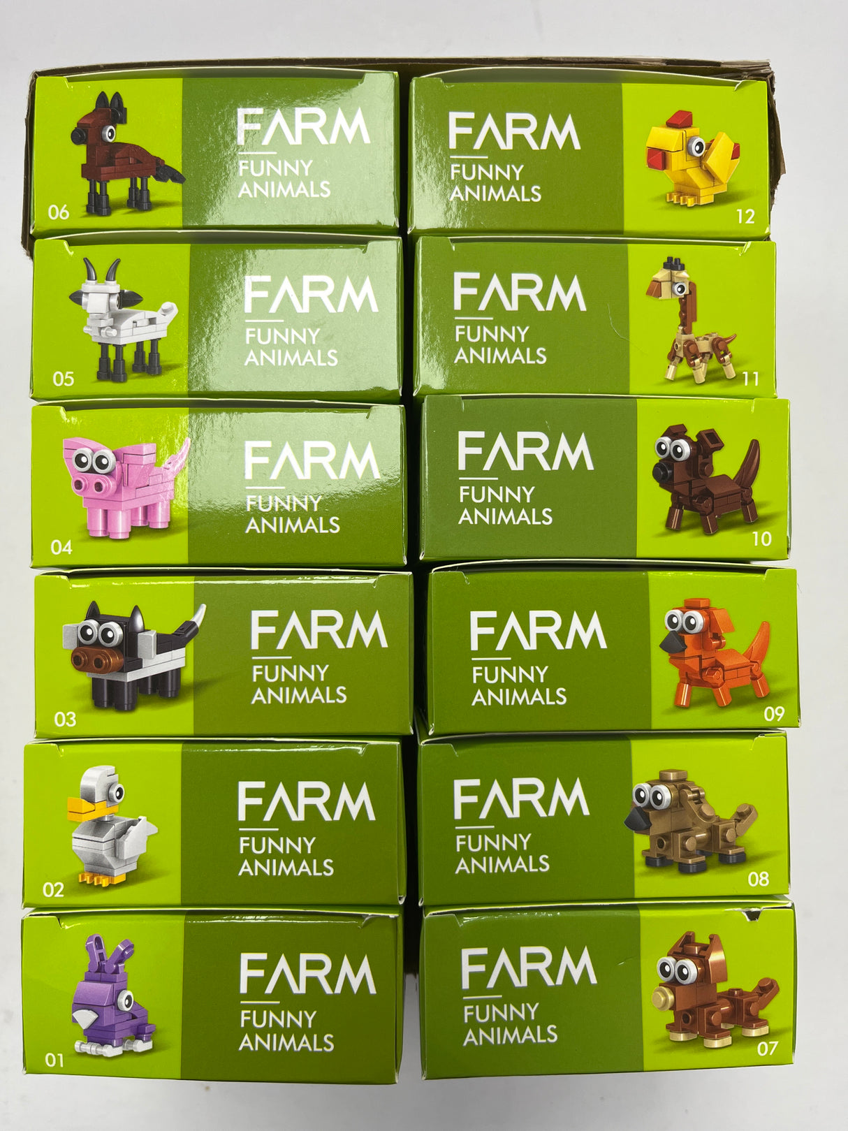 Animal Farm Mini Building Blocks Toy