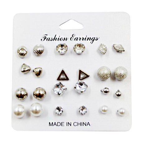 Earrings 12 Pairs image 0
