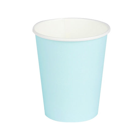 Paper Cups 9OZ PK20 Light blue image 0