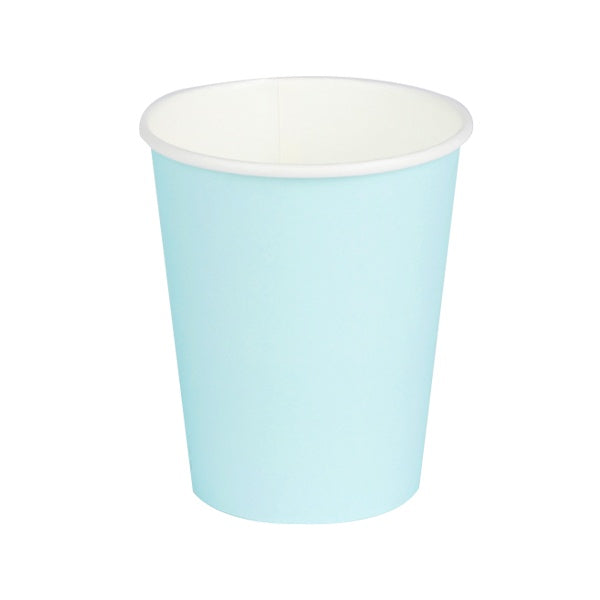 Paper Cups 9OZ PK20 Light blue image 0