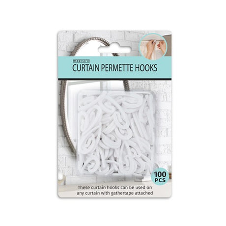Curtain Permette Hooks 100pcs image 0