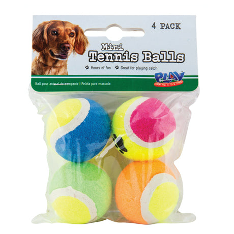 Pet Mini Tennis Balls 4pk image 0