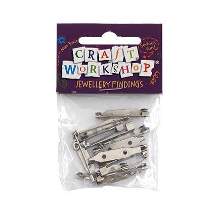 Craft Brooch Pins 12pc 30mm L image 0