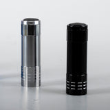 9 LED Flashlight – Battery Operated Torch Assorted Colours