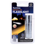 9 LED Flashlight – Battery Operated Torch Assorted Colours