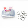 Mini Rubber Bands 150pc - Black image 0