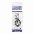 Souvenir KeyRing - NZ OVAL CRAYSTAL FERN3*4CM image 0