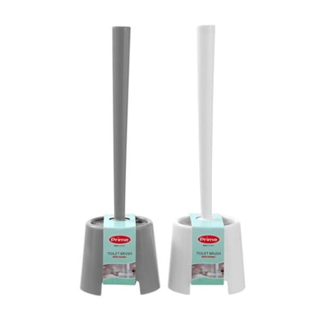 PRIME ESSENTIALS TOILET BRUSH W/HOLDER image 0