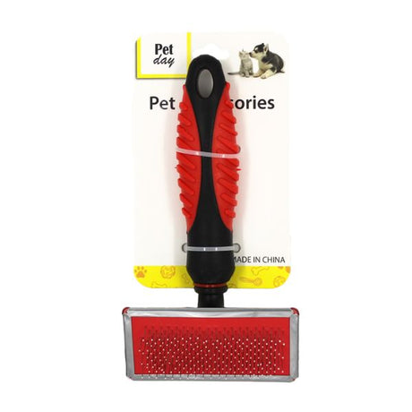 Pet Brush with Metal Pins image 0