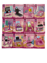 Warm Cabin Mini Building Blocks Toy