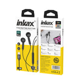 Inkax Half In-ear Wired Headphones AE-01D Type-C 1.2m Black