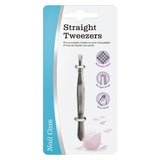 Tweezers Straight S/Steel