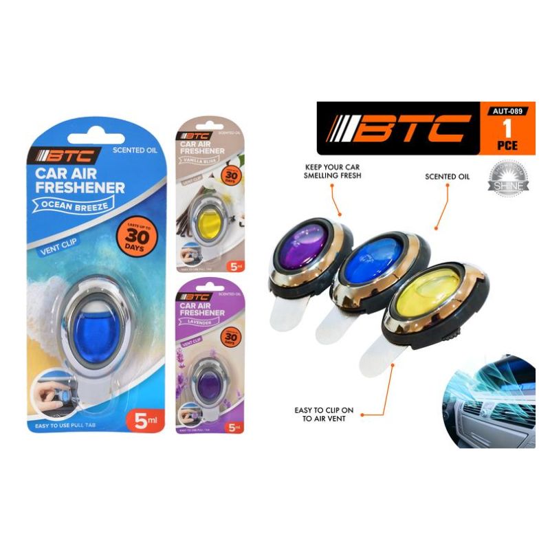 1pce Car Air Freshener Compact 5ml