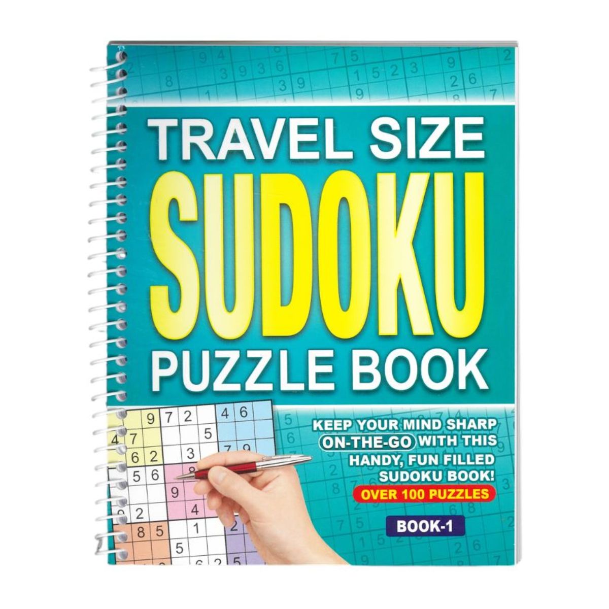 Sudoku Puzzle Book with Coil 120 Pages