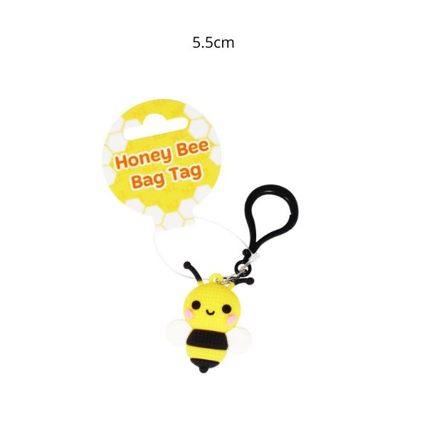 Honey Bee Bag Tag 5.5cm