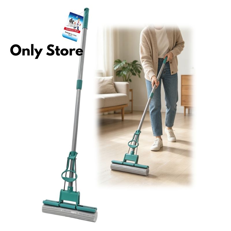 Squeeze Sponge Mop Extends to 106cm