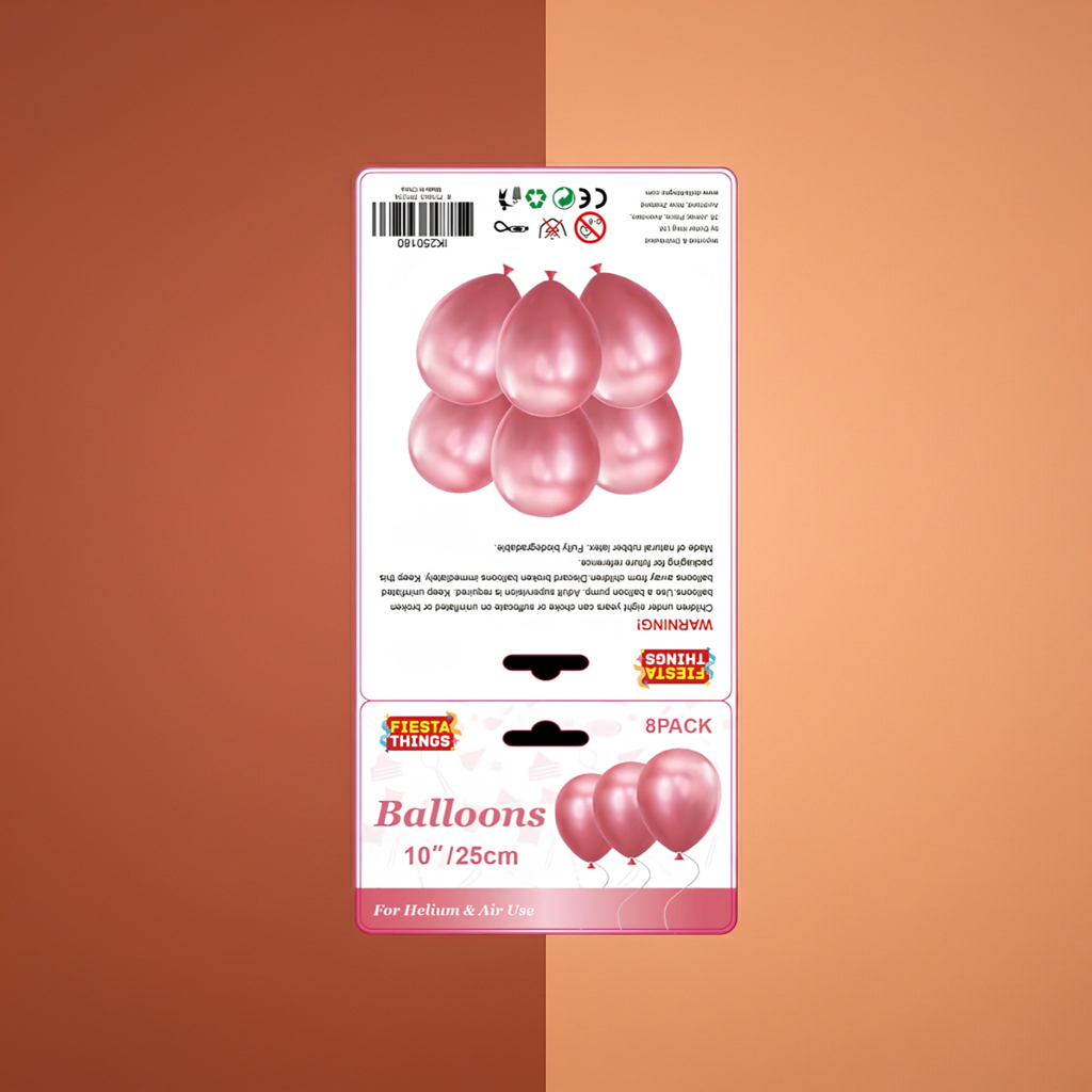 Metallic Red Balloons – Luxury Party Decoration