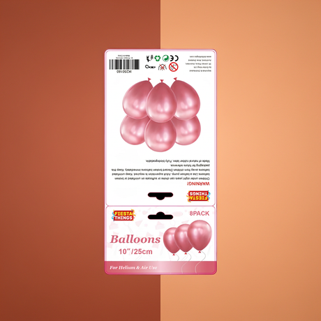 Metallic Red Balloons – Luxury Party Decoration