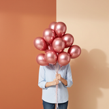Metallic Red Balloons – Luxury Party Decoration