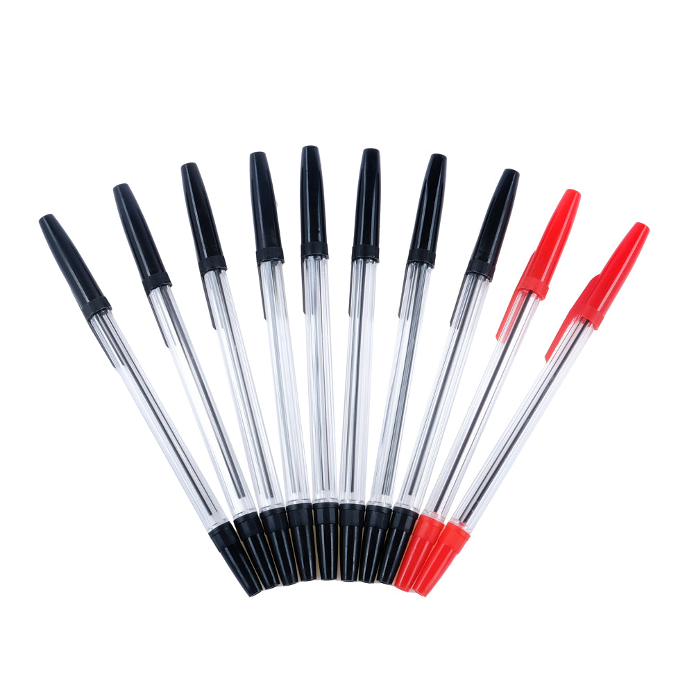 Ballpoint Pens 10pk – Black & Red