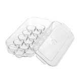 Boxsweden Crystal Clear 16-Egg Holder