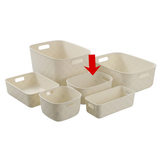Boxsweden Diamond Quilt Small Storage Basket - 26.5cm