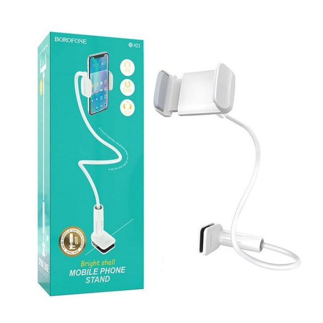 Bright Shell mobile phone stand smartphone holder for desk use