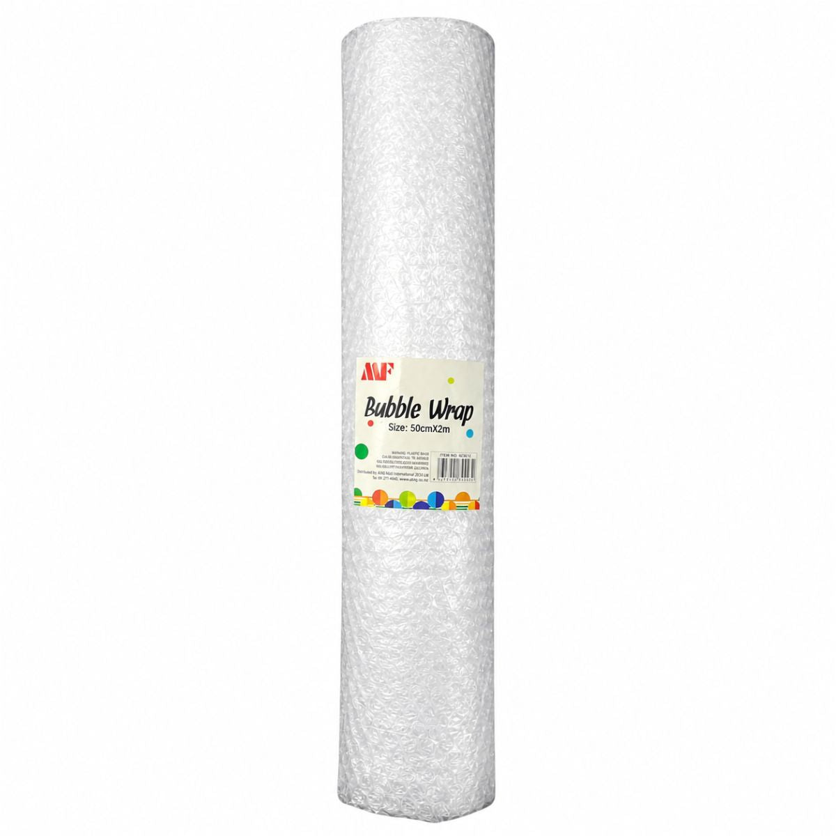Bubble wrap roll 50cm x 2m for packaging moving storage and window insulation