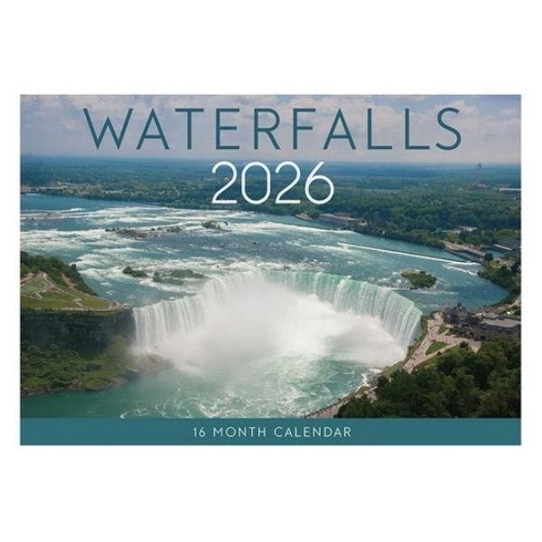 CALENDAR RECTANGLE WATERFALLS FSC MIX 2026