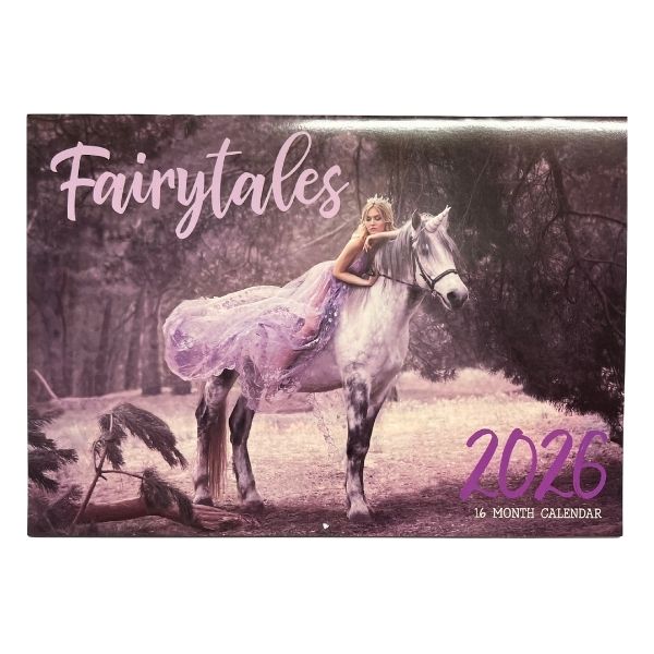 CALENDAR RECTANGLE FAIRIES FSC MIX 2026