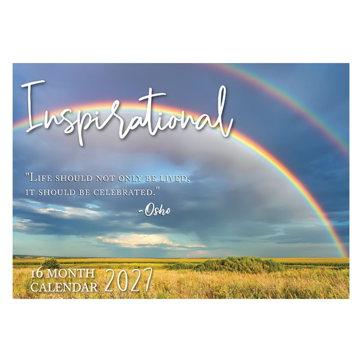 2027 Inspirational Rectangle Calendar - FSC Mix