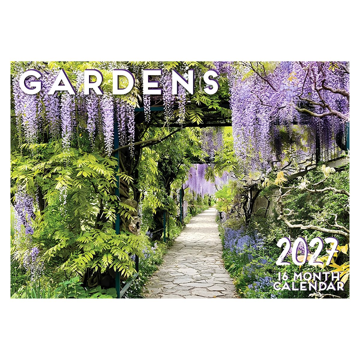 2027 Garden Rectangle Calendar - FSC Mix